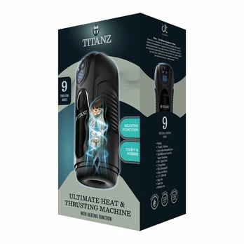 Titanz Ultimate Heat & Thrusting Machine - Heated, 9 Modes, Digital Display