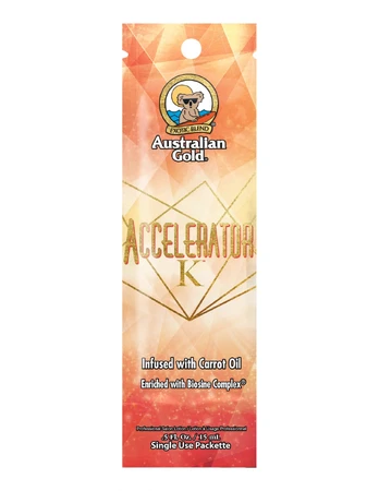Australian Gold Accelerator K - kremas deginimuisi soliariume