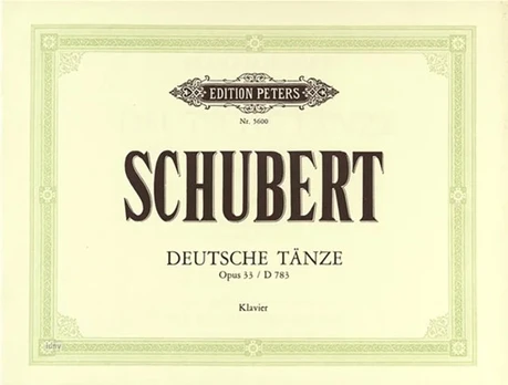 German Dances Op. 33 Piano