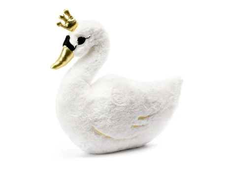 PartyDeco Pillow Lovely Swan, 34x35cm