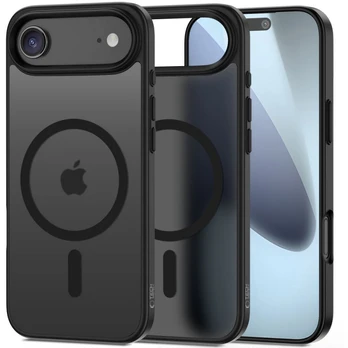 iPhone 17 Air dėklas - Tech-Protect MagMat MagSafe, black/matte