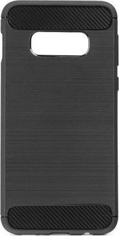 Beline Dėklas Carbon Samsung S20+ G985 juoda /juodas