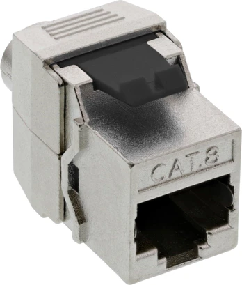 InLine® RJ45 Keystone Jack Snap-In modulis Cat.8.1