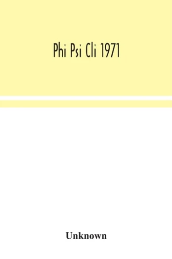 Phi Psi Cli 1971