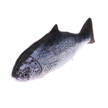 Zoo Soft Lašiša žaislas katėms minkštas; 20cm
