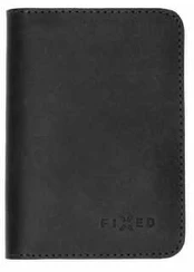 Fixed Skórzany portfel FIXED Wallet XL, juoda