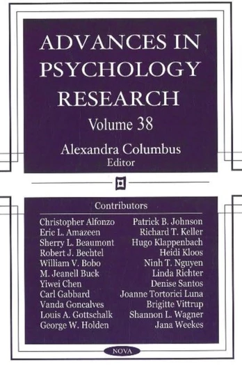 Advances in Psychology Research