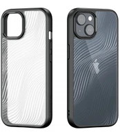 Juodas / skaidrus dėklas Apple iPhone 15 Plus telefonui "Dux Ducis Aimo"