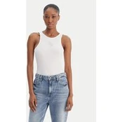 Guess Marškinėliai W6RP39 KD092 Balta Regular Fit
