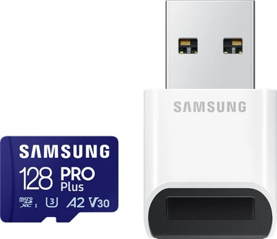Atminties kortelė Samsung PRO Plus microSD, 128GB, MB-MD128SB/WW