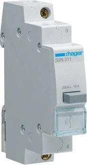 Hager modulinis mygtukas 16A 1Z SVN311