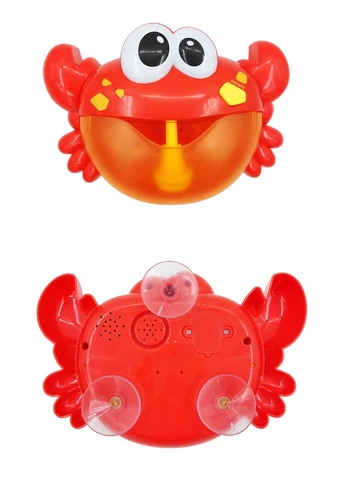 Vandens žaislas Bubble Crab, raudona/geltona