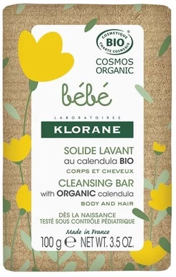 Muilas Klorane Bebe Organic, 100 g