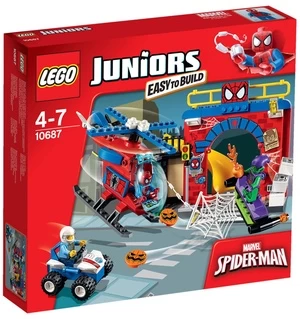 Konstruktorius LEGO® Juniors Spider Man Hideout 10687