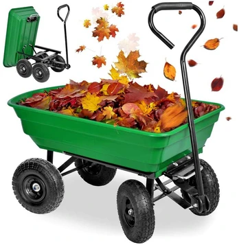 GARTEN savivarčių transportavimo vežimėlis, žalias