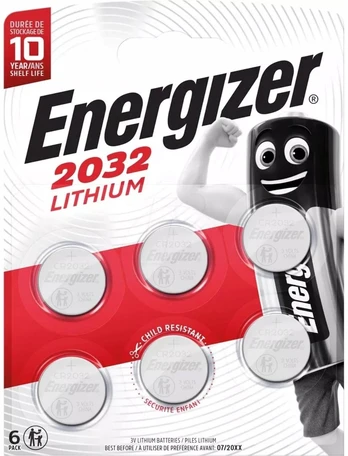 Energizer battery Lithium CR2032 BP6 | 7638900435856