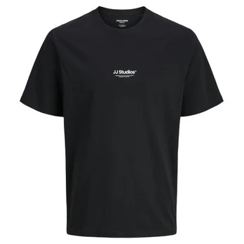 Marškinėliai vyrams, Juoda, Soho crew neck