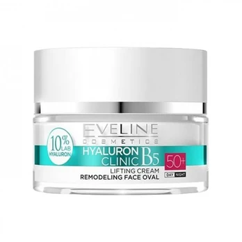EVELINE HYALURON CLINIC B5 50+ veido kremas, 50 ml
