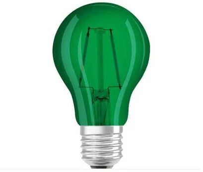 Fiesta Grøn LED pære, 5W