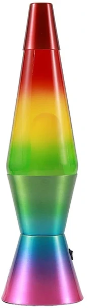 Itotal - Spaceship LED Lava Lamp - Rainbow (XL3320)