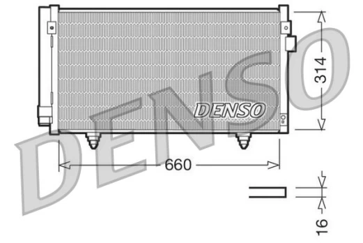 Kondensatorius, oro kondicionierius DENSO DCN36003