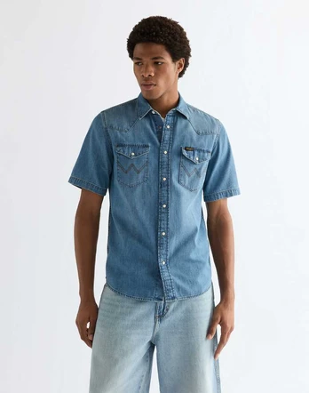 Džinsiniai marškiniai WRANGLER