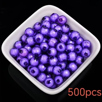 Akriliniai karoliukai, Violetinė