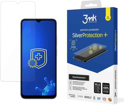 Antimikrobinė apsauginė plėvelė "Xiaomi Redmi 12C" - 3mk SilverProtection+
