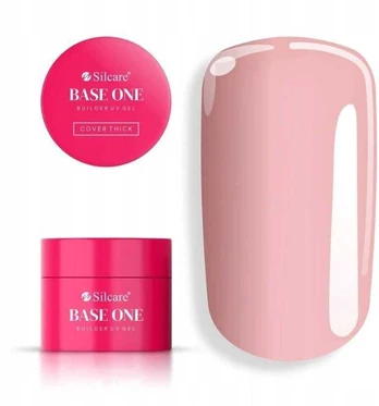 SILCARE Base One gelinis nagų lakas – storas padengimas, 50 g