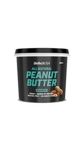 Žemės riešutų kremas Biotech All Natural, 1000 g, Traškus
