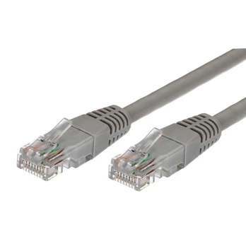 TB Kabelis Patchcord miedziany kat.5e RJ45 UTP 0,5m pilkas