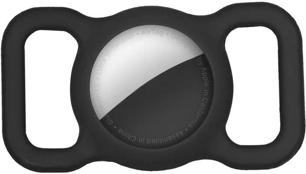 Dėklas AIRTAG CASE FOR COLLAR/BELT/SUSPENDERS Juodas