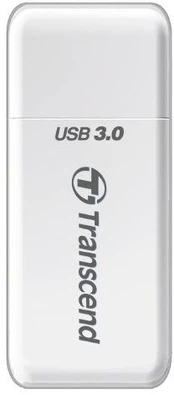 ATMINTINĖS SKAITYTUVO BLYSTĖ USB3.1/BALTAS TS-RDF5W TRANSCEND