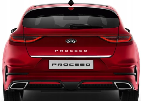KIA Proceed Kombi 18+ LIST CHROM dangtis Bagažo skyrius