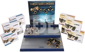 Theatre Binoculars Kit - Display with Top Card Including Theatre Binoculars