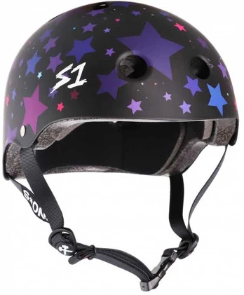 S-ONE HELMET LIFER Juodas MATTE STAR S