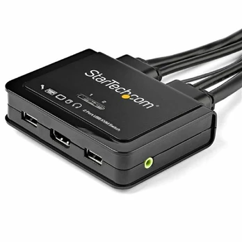 StarTech 2 PORT HDMI KVM SWITCH - 4K60/USB 4K 60HZ - OS INDEPENDENT