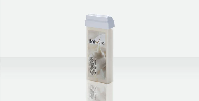 Kasetinis vaskas Italwax White chocolate, 100 ml