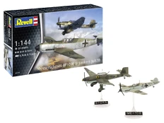 REVELL Samolot ME BF109 E & Junkers JU87B 1/144 kaina