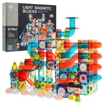 Magnetinių blokų rinkinys 292 elementai