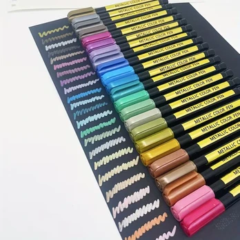 Markeriai Metallic, 24 vnt.
