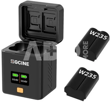 ZGCINE Charging Case for Fujifilm NP-W235 Battery