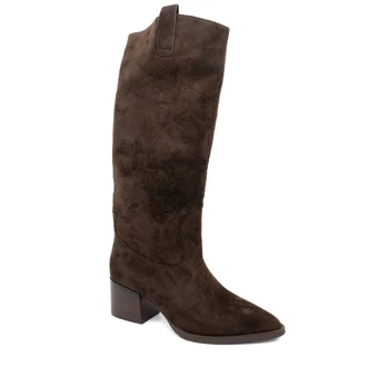 Auliniai moterims, Dark Brown, Boots