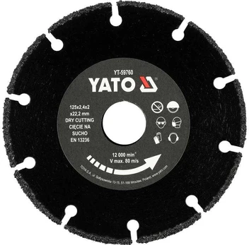 YATO TARCZA DO DREWNA 125mm