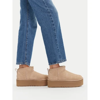 Sniego batai Ugg Classic Ultra Mini Platform 1135092 Smėlio