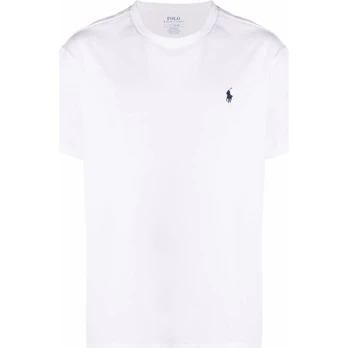 Palaidinės vyrams, Balta, Embroidered logo T-shirt