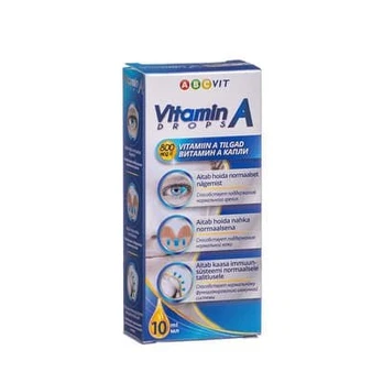 ABC VIT, Vitaminas E, lašai, 10 ml