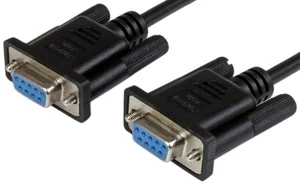 Kabelis StarTech DB9 RS232 DB9 female, DB9 male, 1 m, juoda