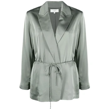 Švarkas moterims, Pilka, Drapey soft blazer