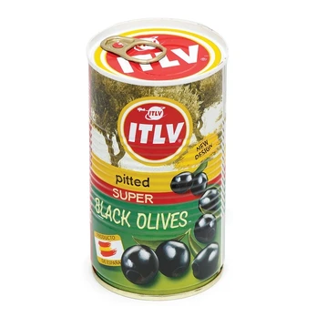 Juodosios alyvuogės be kauliukų ITLV SUPER, 370 ml